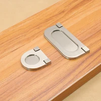 cabinet pull handle european modern minimalist wardrobe door high drawer hidden zinc alloy handle