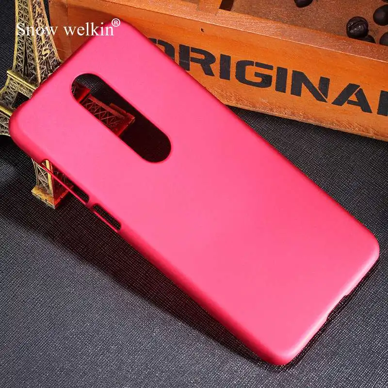 Снежный Welkin для NokiaX6 Многоцветный Роскошный прорезиненный матовый пластиковый