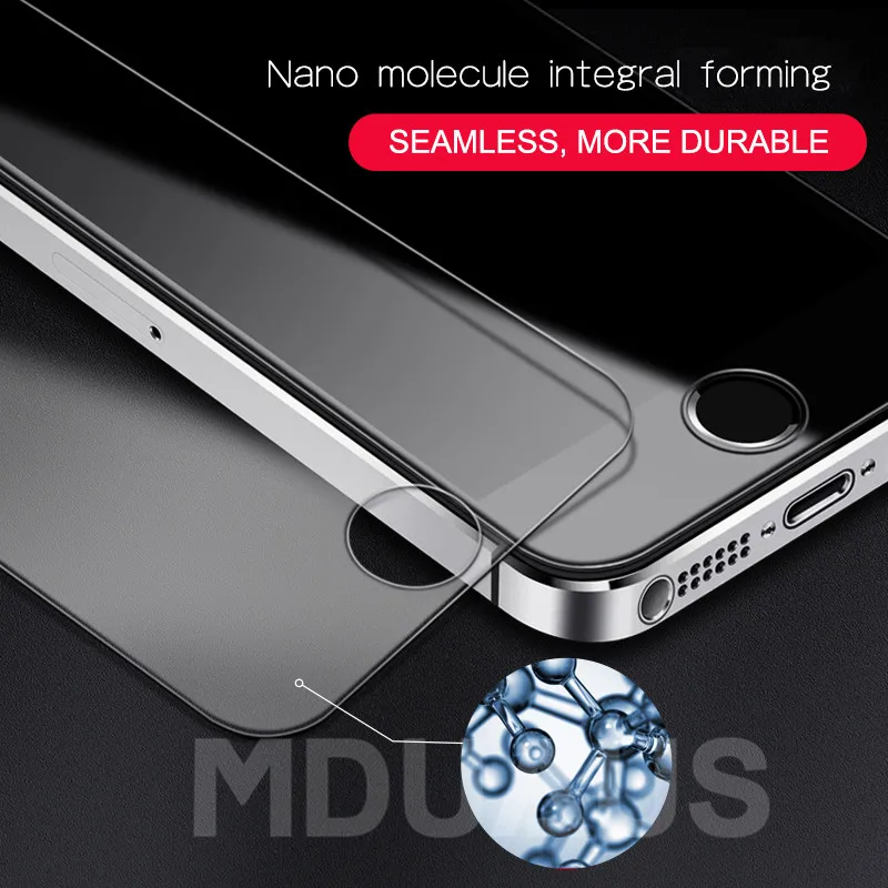 3D 9H противоударное защитное стекло на для iPhone 5S, se 5C 5 закаленное защитное стекло для iPhone 5S, se 4 4S чехол