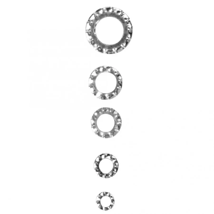 700 шт оцинкованный зубчатый замок с зубчиками шайба плоский набор крепежный