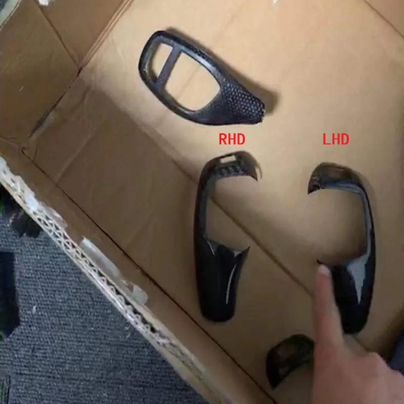 Автомобильная панель переключения передач RHD LHD из углеродного волокна для BMW F20 F30