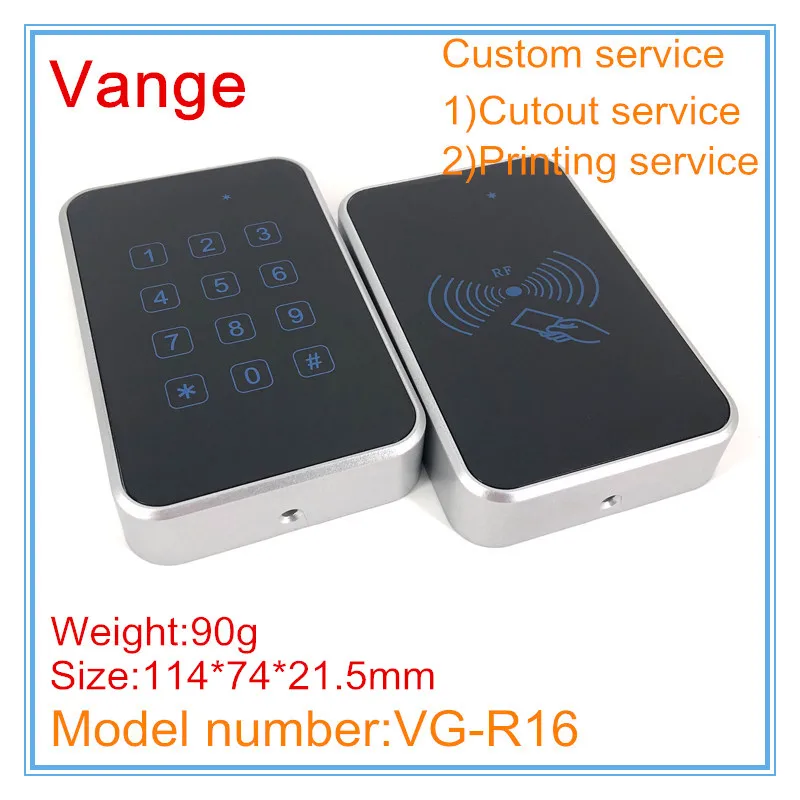5 шт./лот 2016 новый продукт IP54 ABS rfid пластиковый корпус 114*74*21 мм для проекта контроля
