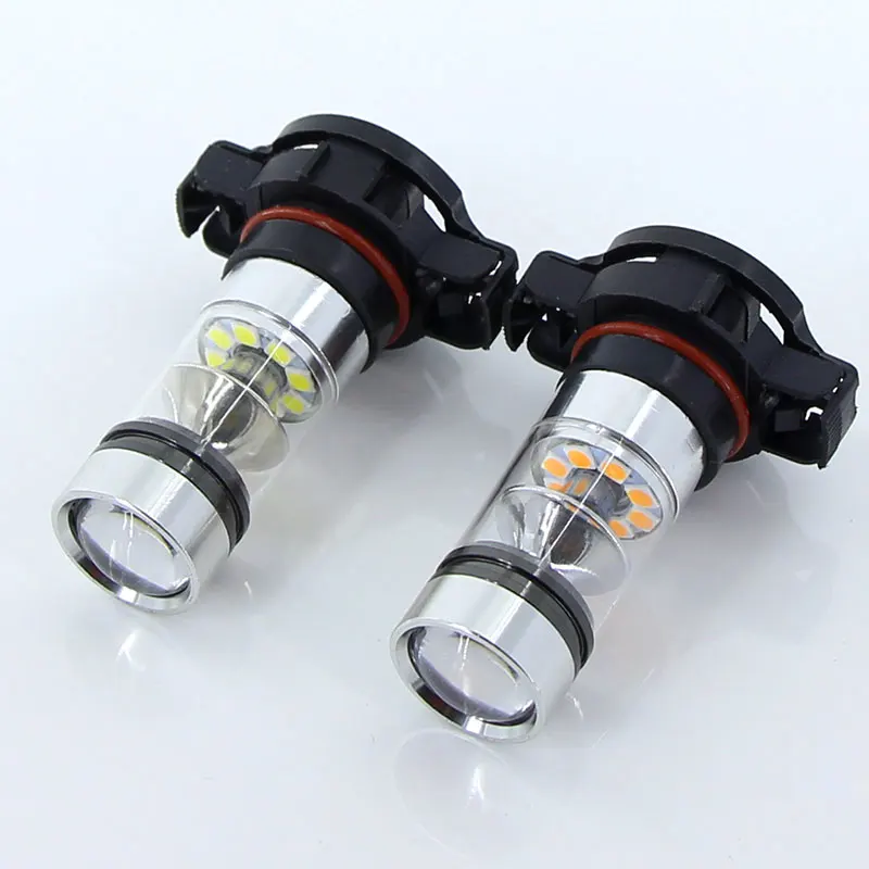 2 шт. белый Canbus PSX24W 5202 H16 PS19W светодиодный лампы для MINI Cooper F55 F56 галогенные фары для дневных ходовых огней