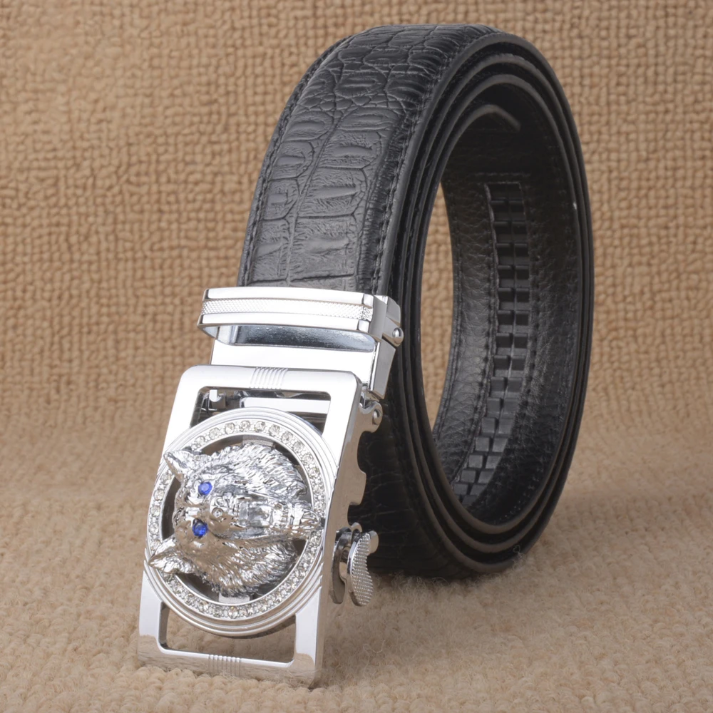 Новый бренд классический модный дизайнерский мужской ремень роскошный кожаный с