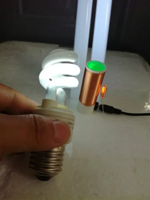 Мини-модели, катушки Tesla, электронное производство, DIY энергосберегающие лампы освещения, Usb5v источник питания, ручной работы