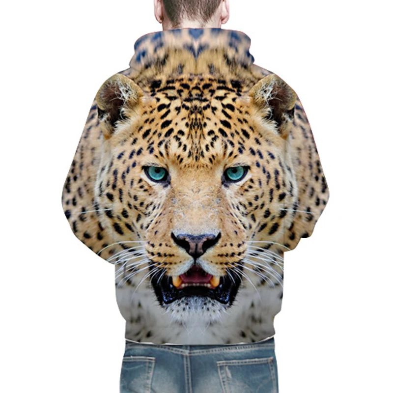 2019 Couples 3D Animal Digital Print Skateboard Sweatshirt Parkour Hoodies Long Sleeve Basketball Pullovers Sportswear Clothing | Спорт и