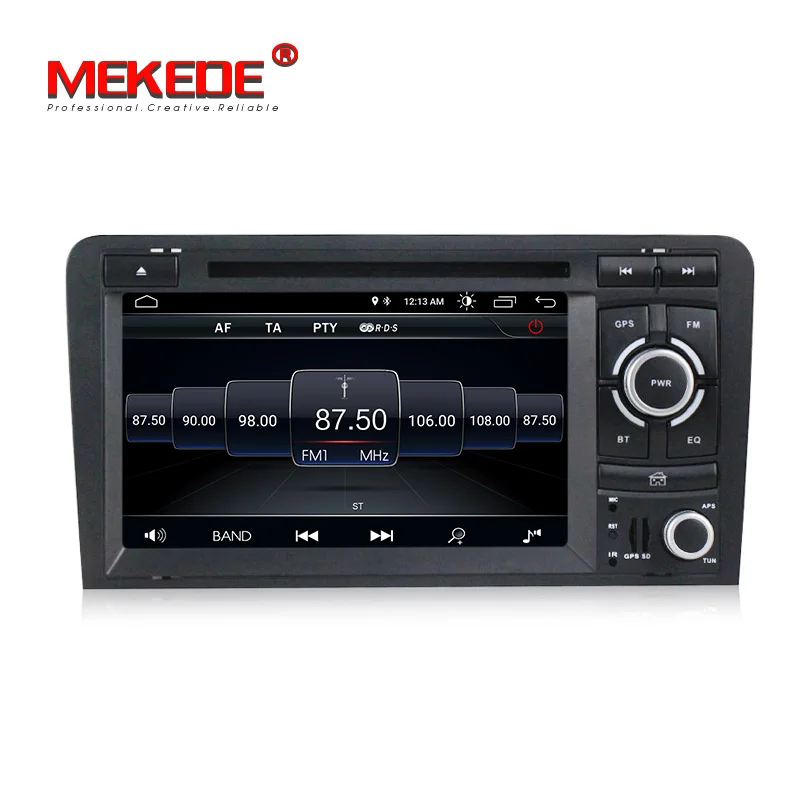1024X600 Android 9 2 din автомобильный dvd gps навигатор для Audi A3 S3 2003-2013 автомобильный радио мультимедиа aoturadio плеер сенсорный экран