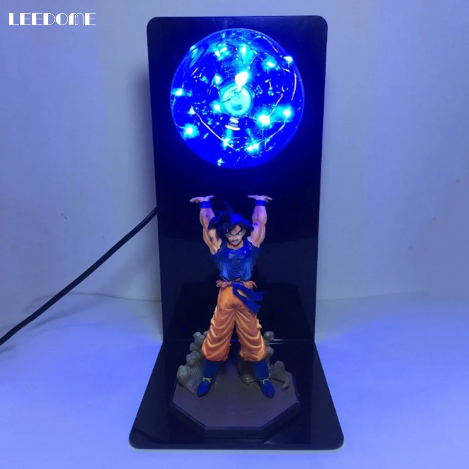 Прямая поставка Dragon Ball Z Сон Гоку прочность бомба светодиодный ночной Светильник Dragon Ball Z настольная лампа для любителей аниме исследование Спальня украшения