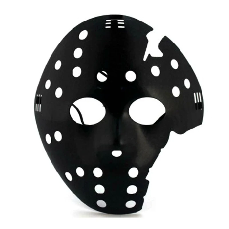 Косплей Черный Половина лица Джейсон Voorhees Фредди хоккейный фестиваль Вечерние Маски на Хэллоуин