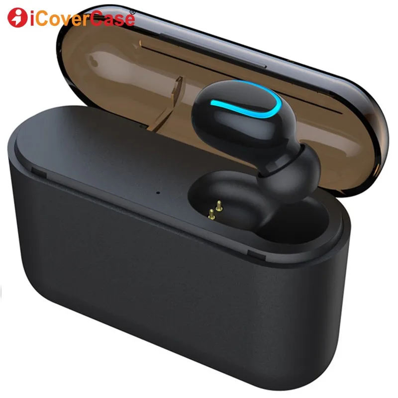 Bluetooth наушники с зарядным устройством беспроводные микрофоном для Honor V20 10 Xiaomi 9