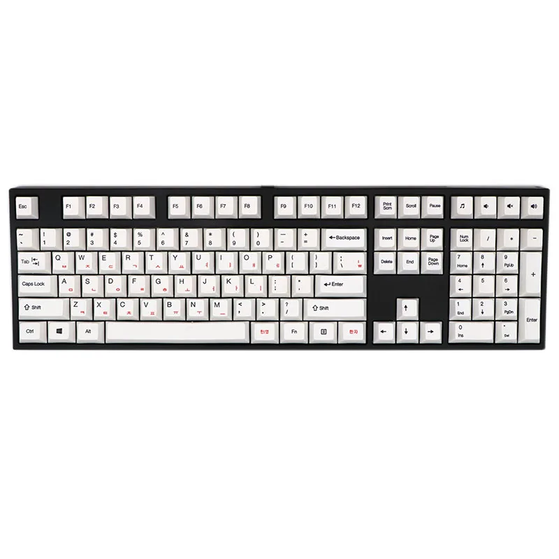 BGKP Новое поступление Японский Корейский keycap белый и серый краситель sub 108 клавиш для cherry mx механическая клавиатура