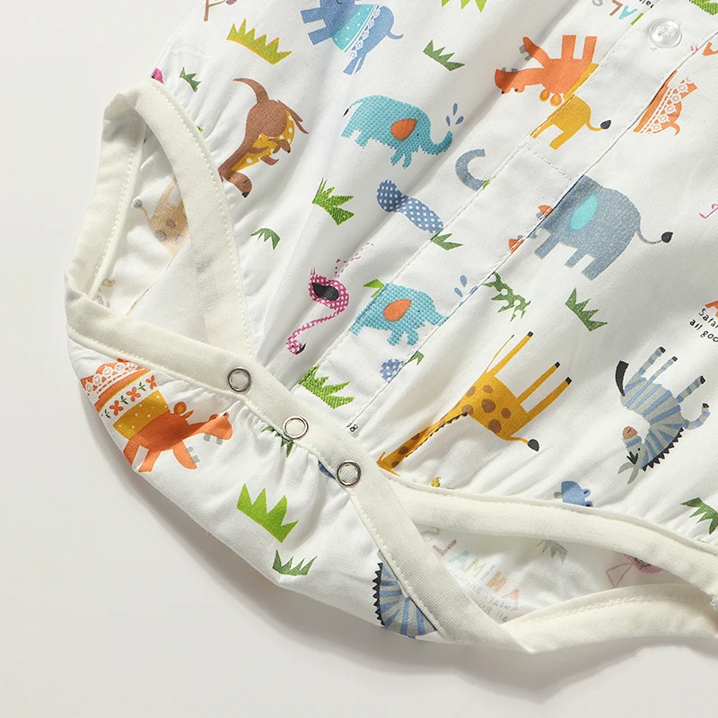Kimocat 2pcs Baby boy clothes set Spring and fall cartoon animal suspenders gentlemen's shirt black casual pantsuit |