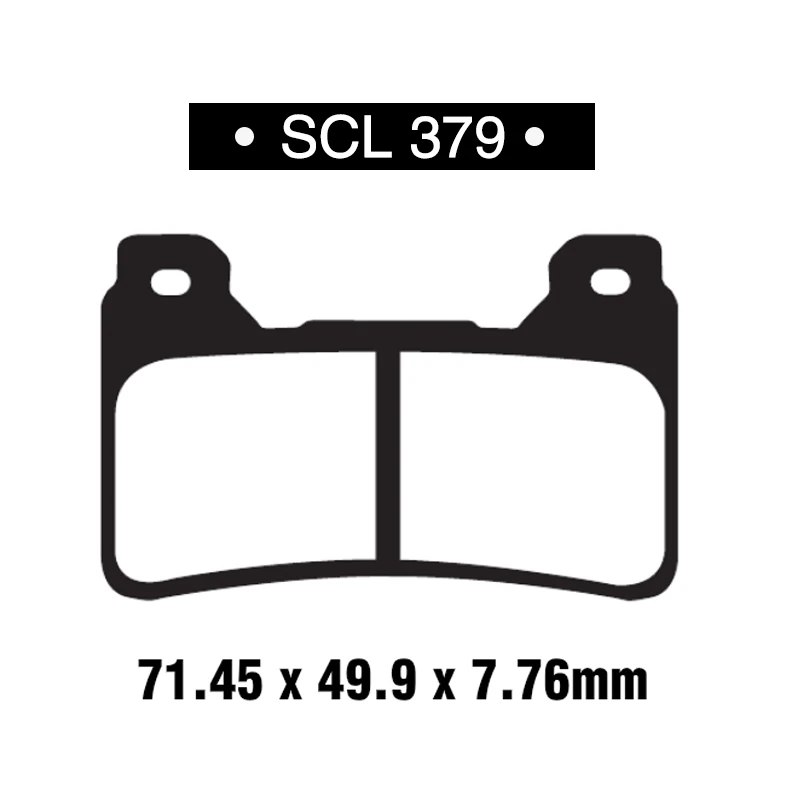 Комплект передних тормозных колодок Alconstar для мотоцикла Honda CBR600RR 07 14 CBR1000RR 04 CBR600