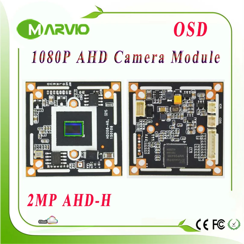 1080 P 2.0mp (миллионов пикселей) AHD Full HD аналогия модуль камеры видеонаблюдения доска