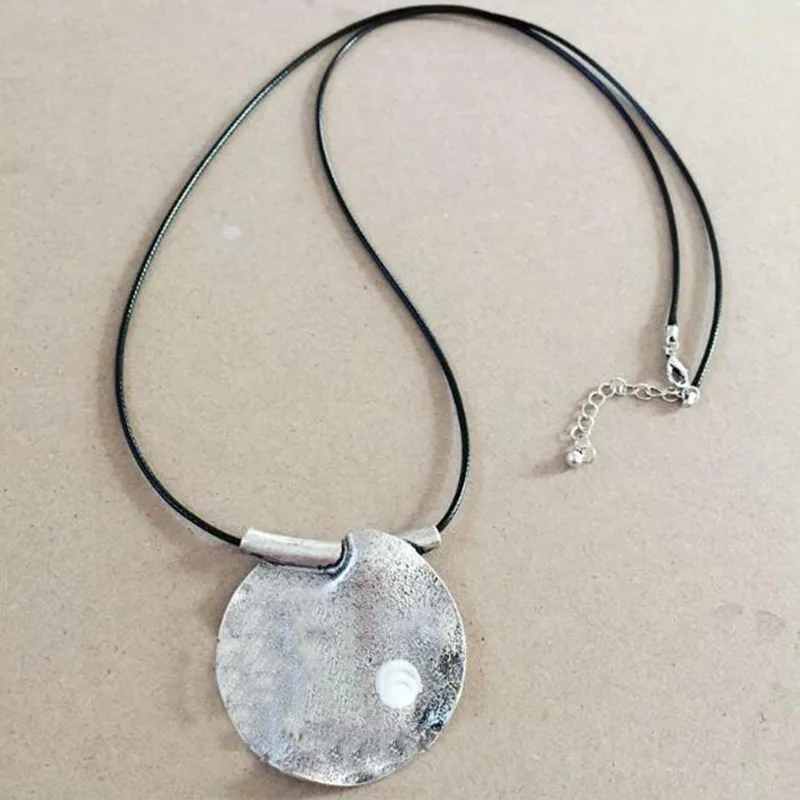 Винтажная подвеска с жемчугом ожерелье короткое из сплава геозоном длинной