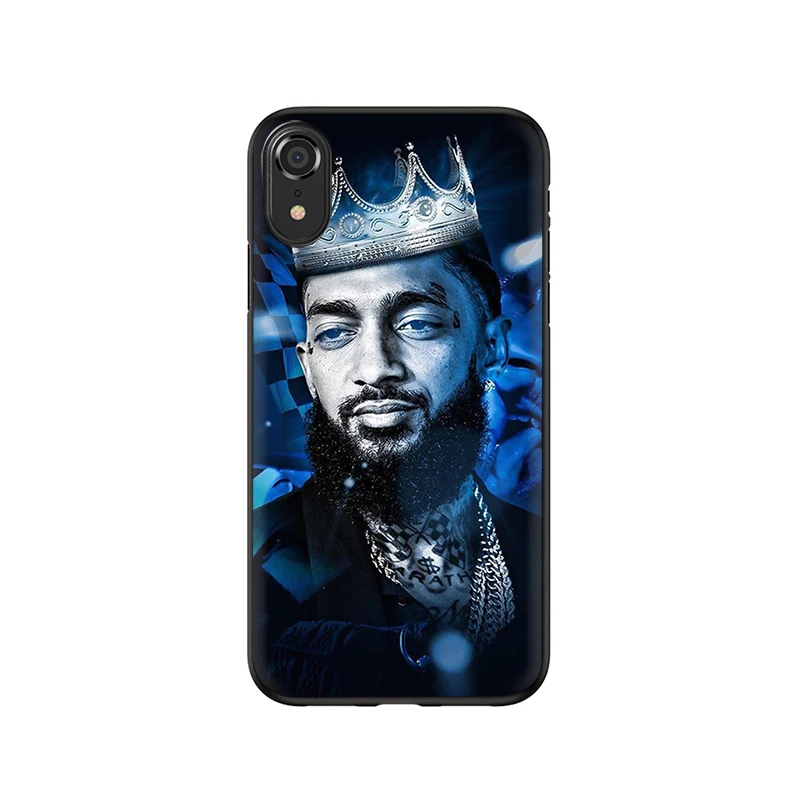 Мягкий чехол для телефона Rapper Nipsey Hussle для iPhone 5 5S 6 6S Plus 7 8 Plus X XR XS 11 Pro Max - Цвет: B6