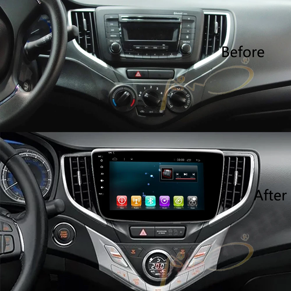 Android 7 1 автомобильный Радио Стерео GPS для Suzuki Baleno 2015 2018 навигационный Головной