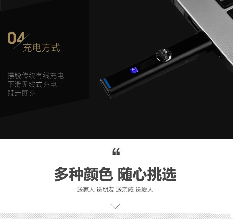 Мини USB Зажигалка Ветрозащитная зарядная Зажигалка плазменная дуговая Зажигалка портативная электронная USB Зажигалка аксессуары для курения зажигалки
