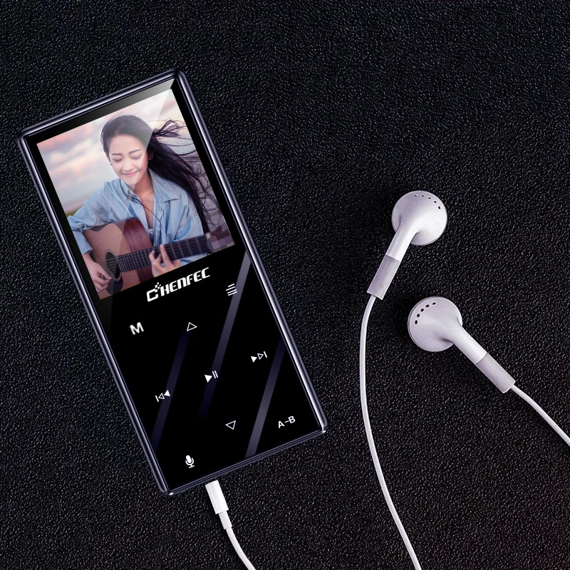 MP3 плеер Bluetooth 4 2 металлическая 1 8 дюймовая сенсорная кнопка без потерь