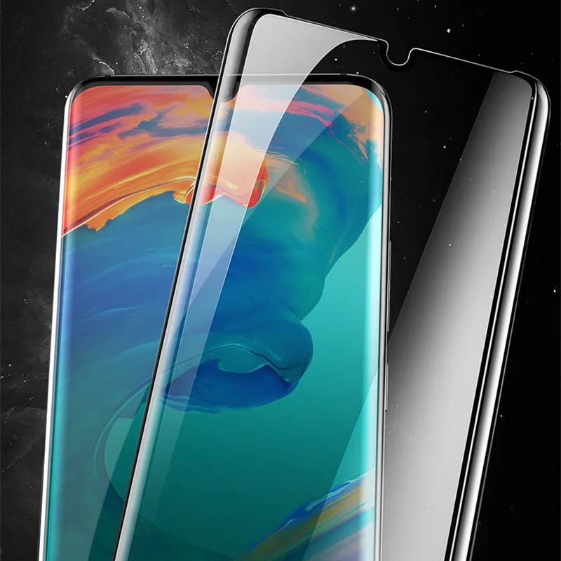 Полная защита экрана для huawei P30 Pro 5D изогнутое прозрачное закаленное стекло Lite P 30