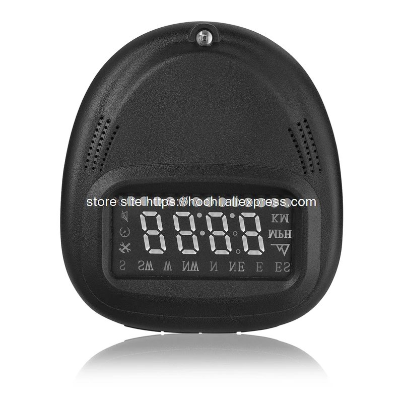 Multi-function Car HUD Automotive Head Up Display System Speeding Warning Digital Auto Speedometer Overspeed Alarm | Автомобили и