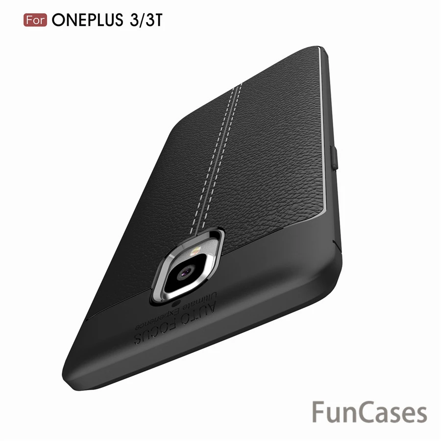 Для One plus 3 чехол для Oneplus роскошный кожаный TPU силиконовый телефона Oneplus3 3T задняя