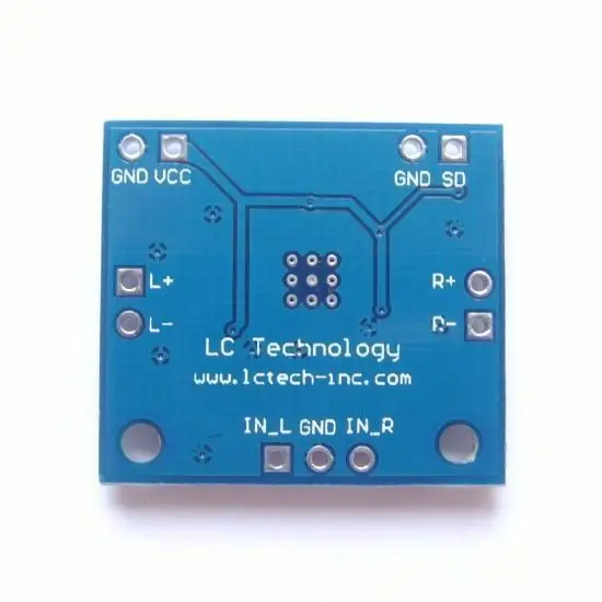 PAM8610 power amplifier audio module |