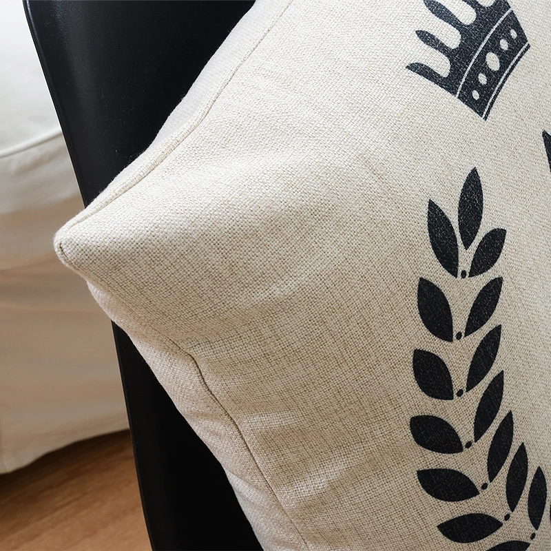 Наволочка из хлопка и льна 45*45|cushion cover|pillow cushion coverscushion cover car |
