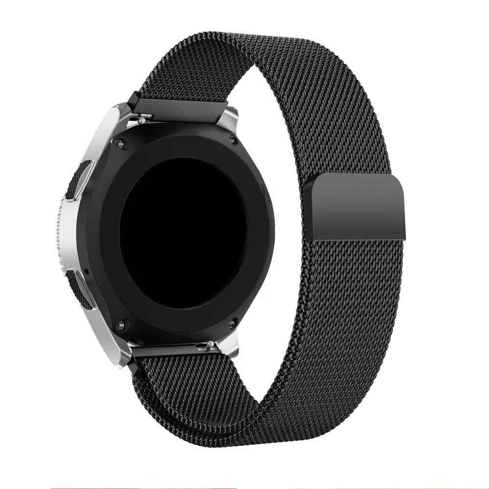 Миланская Магнитная Петля из нержавеющей стали ремешок для часов Samsung Galaxy Watch 46 мм