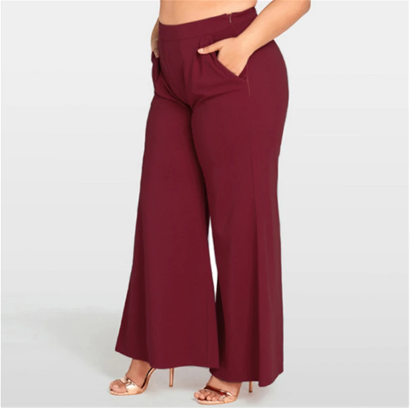 Женские эластичные брюки с высокой талией свободные штаны для йоги большие