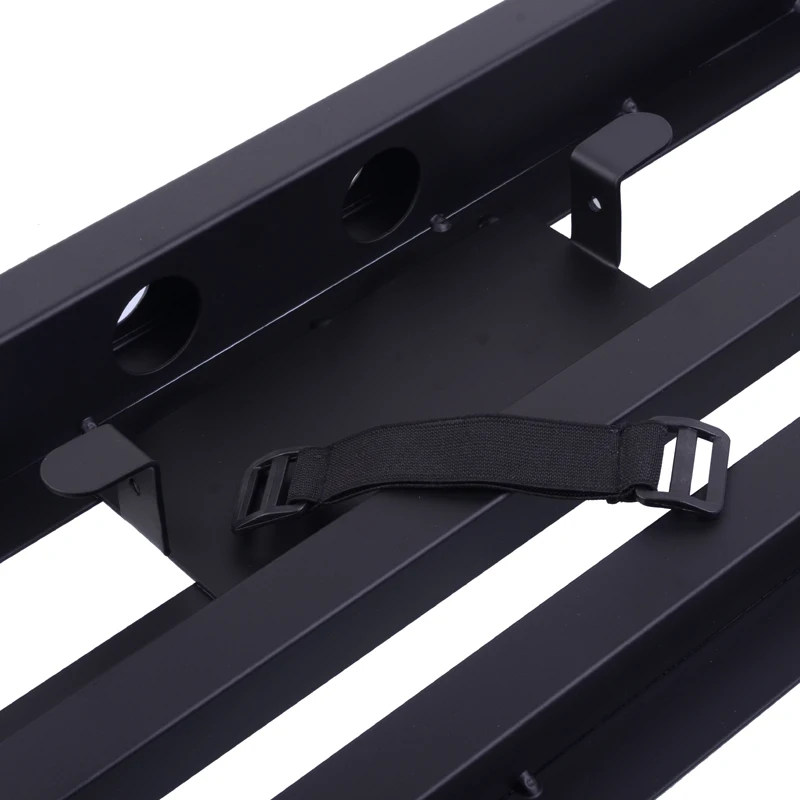 Black Guitara Effect Pedal Board Aluminum with magical sticker 490mm x 260mm | Спорт и развлечения