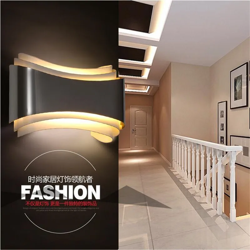 Современный светодиодный настенный светильник onстол для спальни кабинета