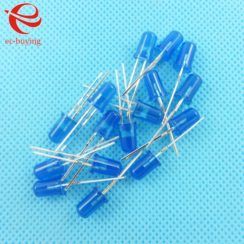 3 мм светодиодный синий диффузор круглые светоизлучающие диоды лампа шарик