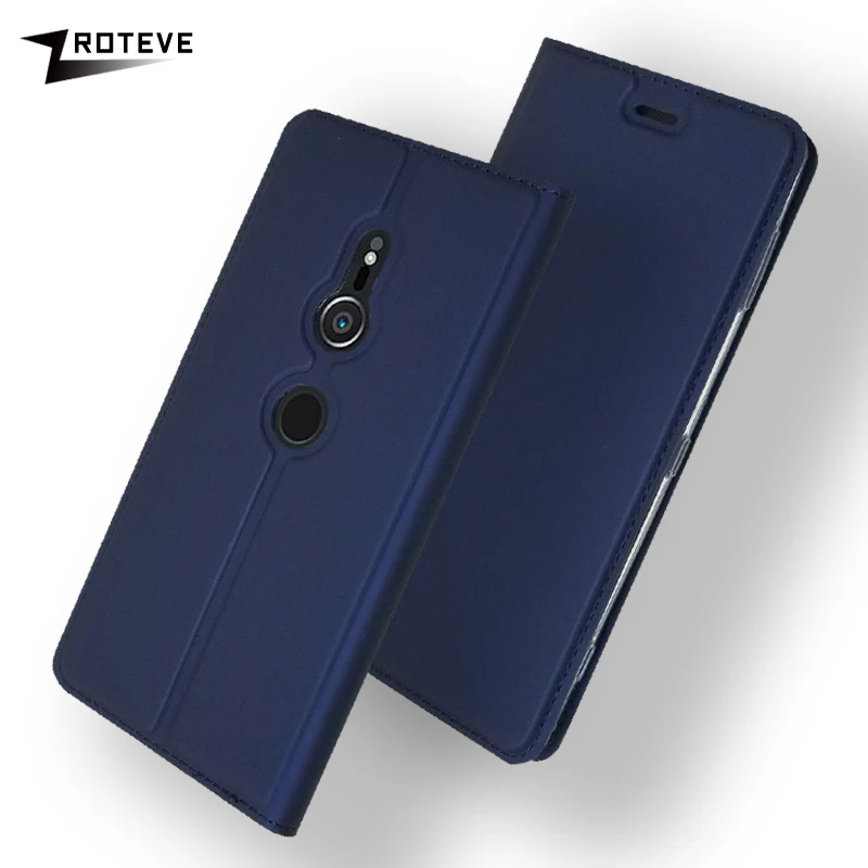 Чехол для Sony Xperia XZ2 Premium чехол книжка с бумажником XZ3 XZ4 из искусственной кожи