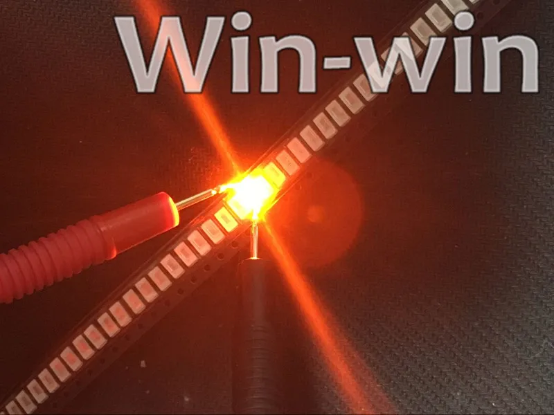 100 шт. 5630/5730 SMD/SMT Желтый SMD 5730 светодиодный поверхностный монтаж желтый 2 0 ~ 6 В нм