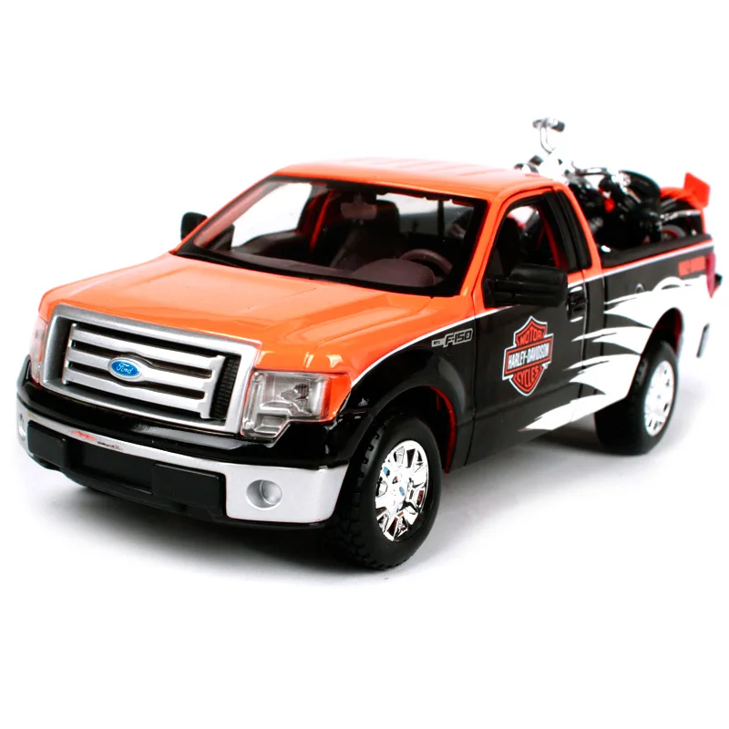 Maisto 1:24 H D ford F 150 stx pick up orange модель грузовика для мужчин охлаждающий грузовик пикап