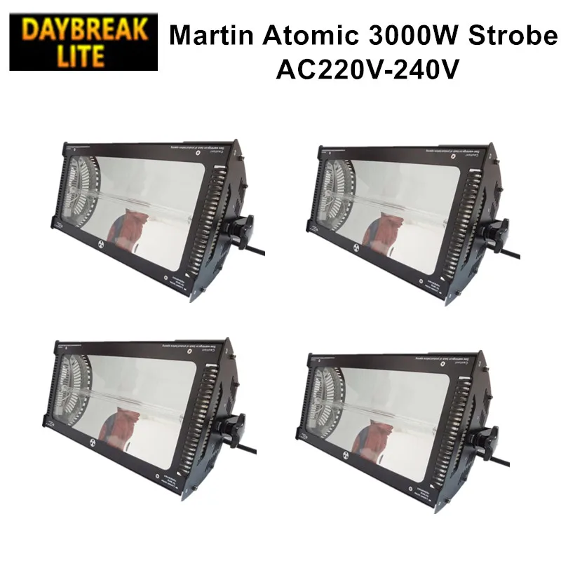 DAYBREAKLITE 4 шт./лот Martin Atomic 3000 Вт стробоскоп|Эффект освещения сцены| |