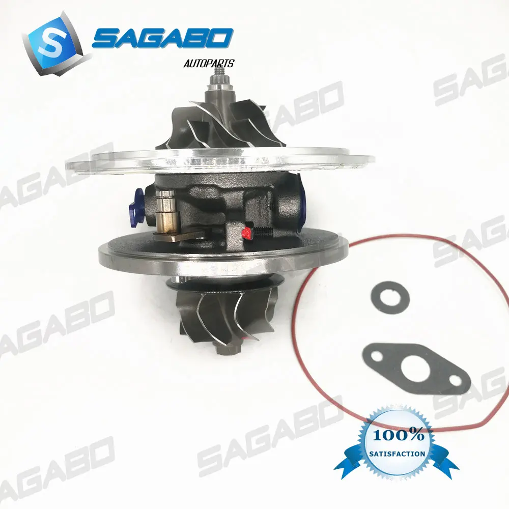 Картридж с турбозарядным устройством GT2260V 728989 5018S 5015S chra 5009S Для BMW 330 xd (E46) 204 HP M57 D30 6