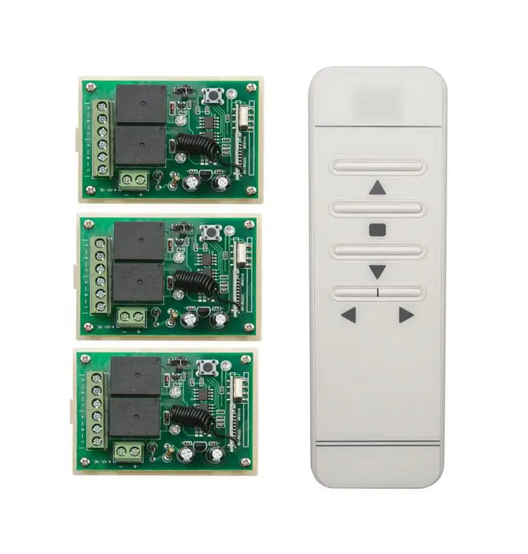 433mhz DC 12V 10 A 2 CH RF беспроводной пульт дистанционного управления двигатель
