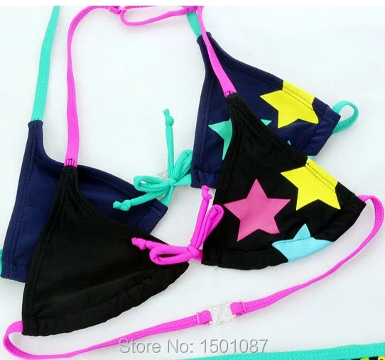 Новинка Лидер продаж комплект бикини для девочек милый купальник принцессы два