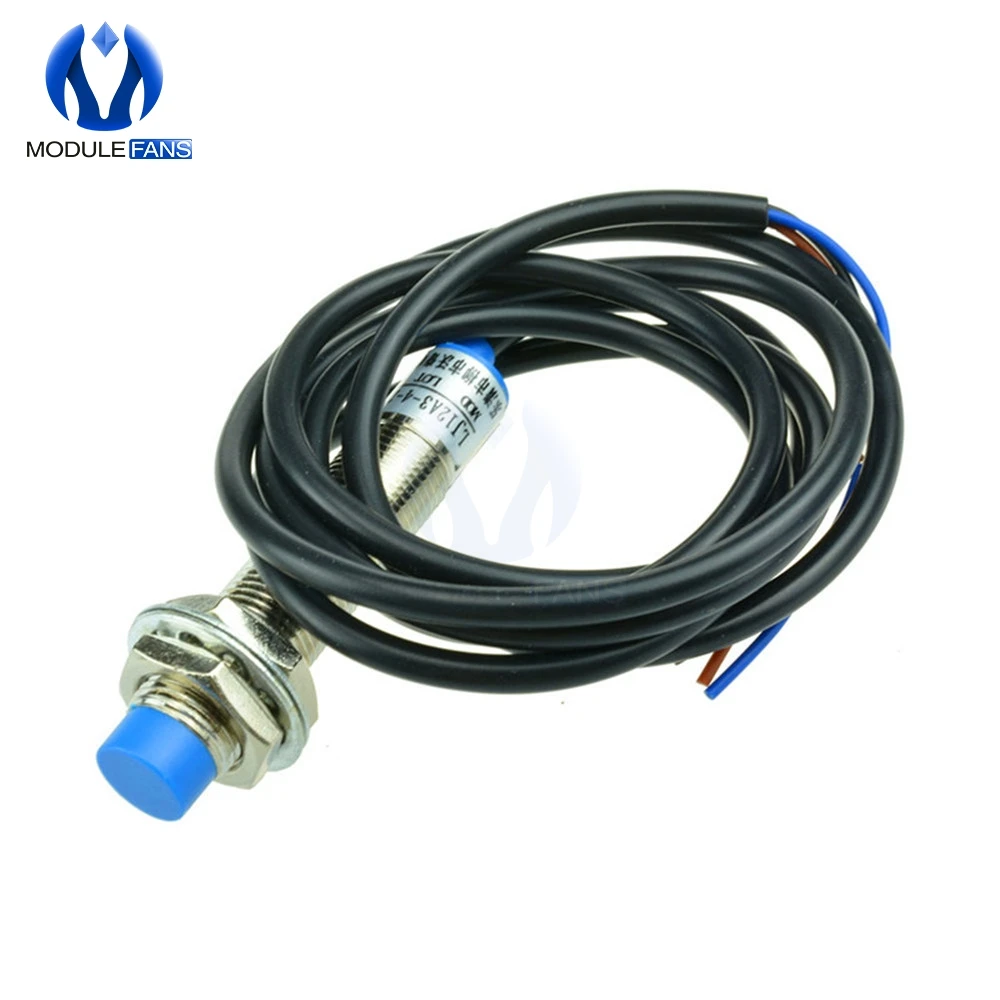 1 шт. Gaode Индуктивный бесконтактный Сенсор, LJ12A3-4-Z/BX, NPN, 3-wire НЕТ, диаметр 12 мм, датчик приближения