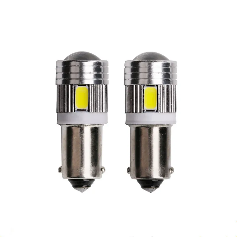 1 шт. BA9S 6 SMD 5630 Светодиодный Canbus лампы без ошибок t4w h6w Автомобильный светодиодный