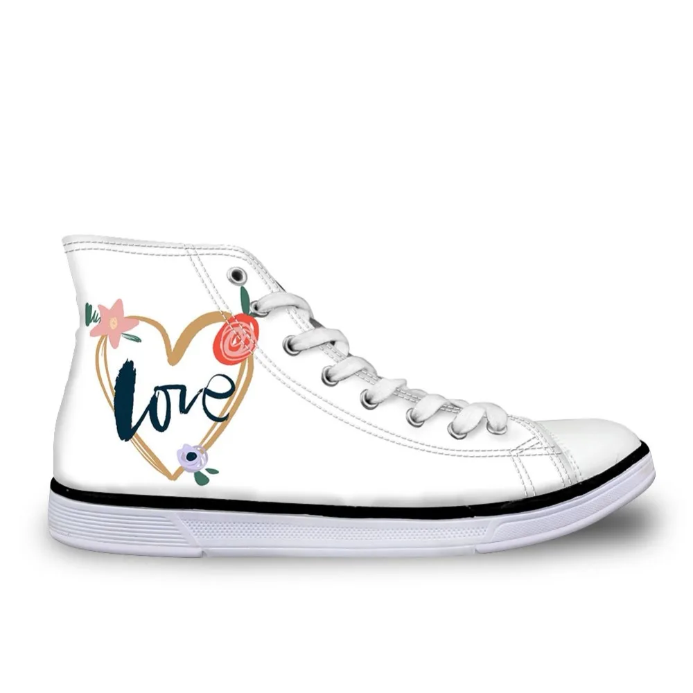 WHEREISART/однотонная белая женская повседневная обувь с сердцем вулканизированные