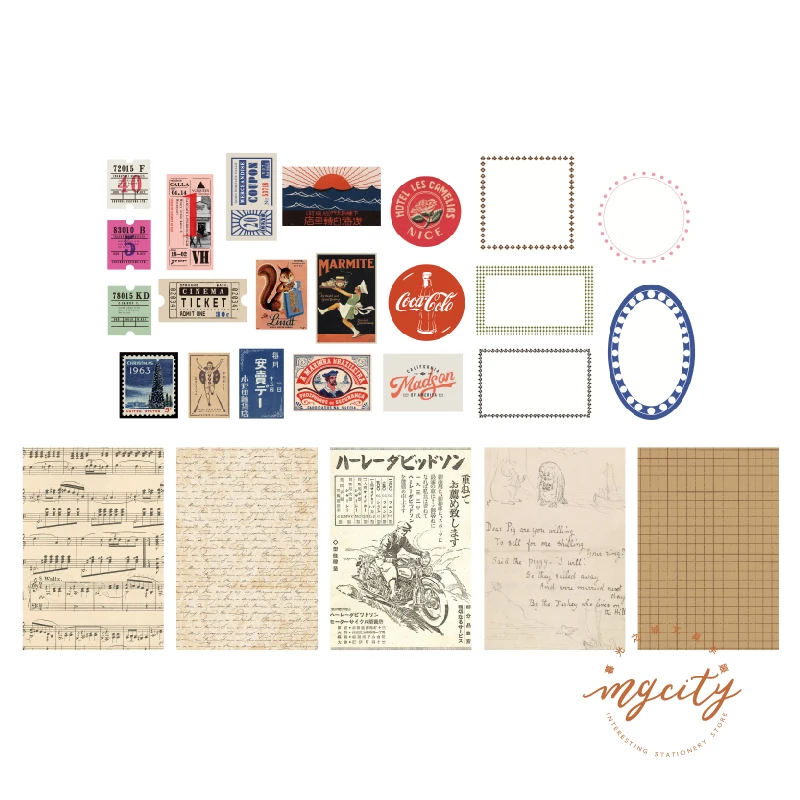 

10 sets/lot Kawaii Stationery Stickers Try the big gift bag Diary Planner Decorative Stickers Scrapbooking DIY Craft Stickers