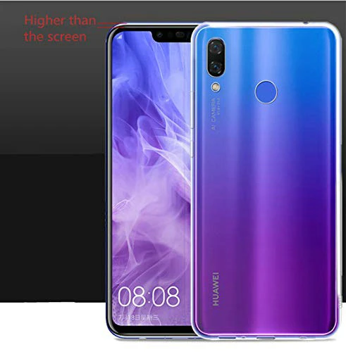 Чехол для huawei Nova 3 TPU Силиконовый прочный прозрачный мягкий чехол защитный на