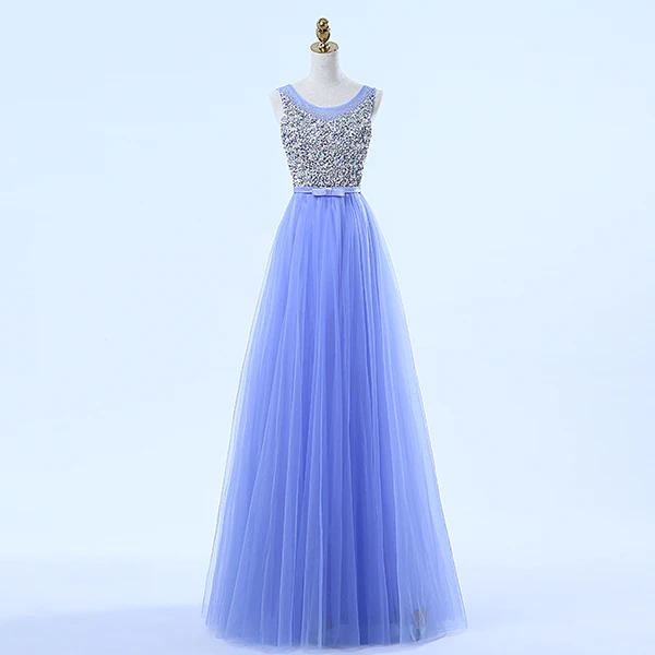photo color Ladybeauty Новые сексуальные роскошные длинные стильные платья Дорогой расшитый бусами тюль Платья для официальных мероприятий и вечеринок с кристаллами и жемчугом Длина в пол - Цвет: photo color