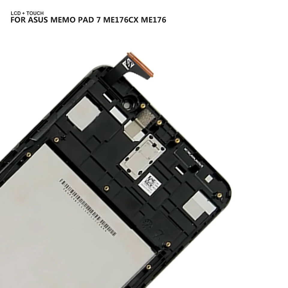 lcd screen display + touch panel digitizer assembly with frame for Asus Memo pad7 ME176 ME176C ME176CX k013 | Компьютеры и офис