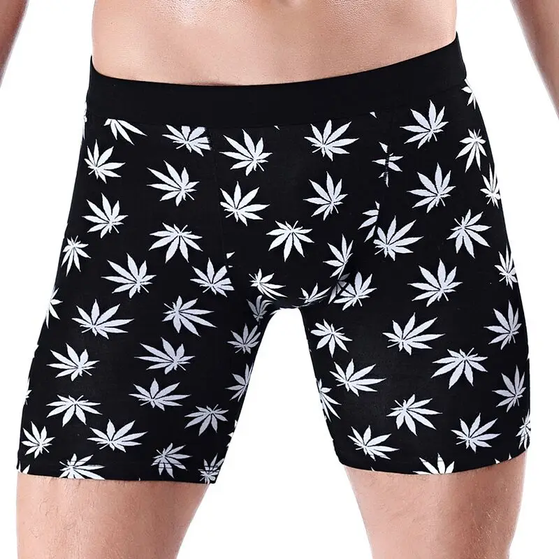Трусы мужские боксеры длинное нижнее белье короткий Боксер дышащие шорты трусы