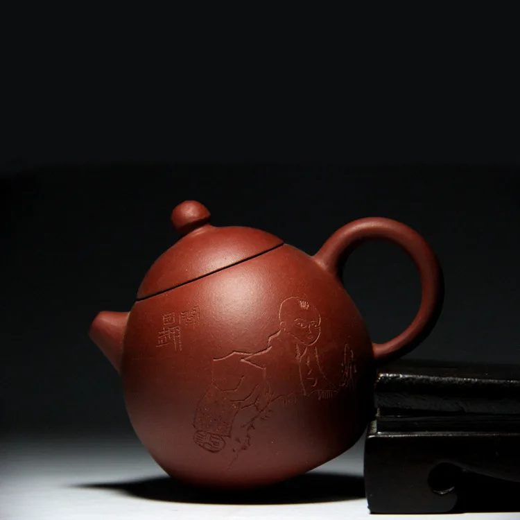 

high-quality goods yixing are recommended by the manual mini dragon egg pot of household kung fu tea set the teapot