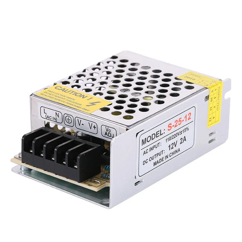 Источник питания 12 В 2 А импульсный источник с переменным током в постоянный ток